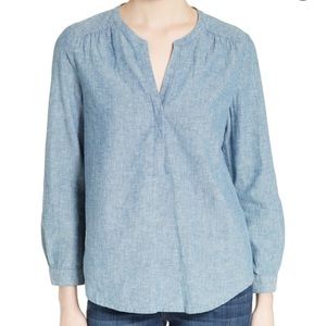 Joie Chambray Top
